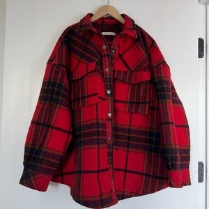 Free People • Plaid Jacket